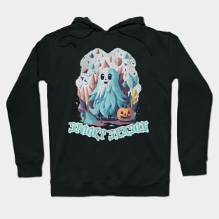 Spooky Season Cute Halloween ghost Hoodie